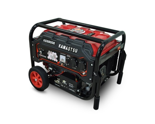 Бензиновый генератор Kamastsu KS3800E максимальная мощность 3.3 кВт