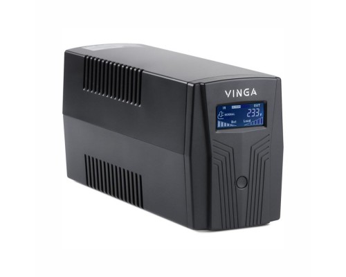Источник бесперебойного питания Vinga LCD 1200 ВА / 720 Вт