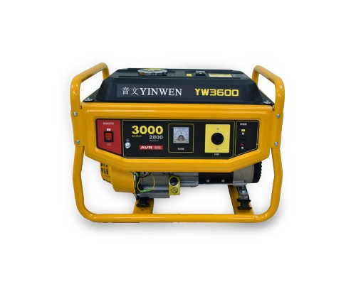 Бензиновый генератор Yinwen YW3600 максимальная мощность 3 кВт