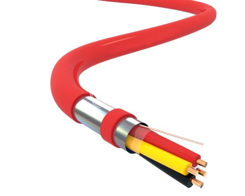 Огнеупорный ПВХ кабель УкрПожКабель J-Y(St)Y 8x2x0.8