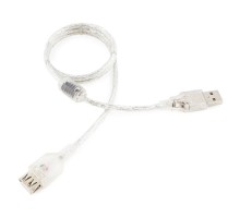 Подовжувач USB 2.0 AM/AF Cablexpert (CCF-USB2-AMAF-TR-2M) 2 метри з феритовим кільцем