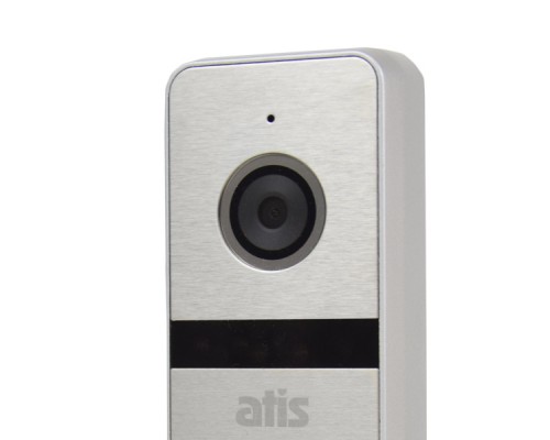 Комплект Wi-Fi відеодомофонa 7" ATIS AD-770FHD/T-Black з підтримкою Tuya Smart + AT-400FHD Silver