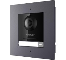 IP-видеопанель Hikvision DS-KD8003-IME1/Flush с врезной рамкой для IP-домофонов
