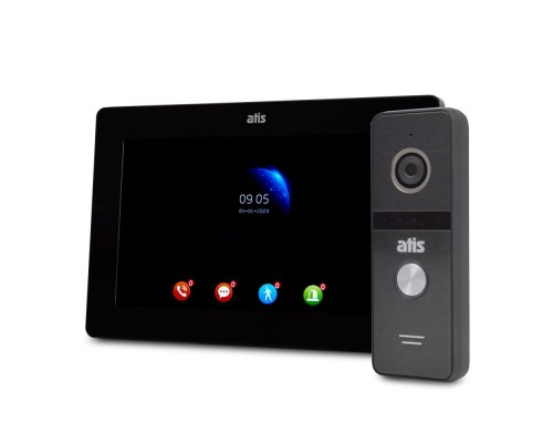Комплект відеодомофона ATIS AD-770FHD Black + AT-400HD Black