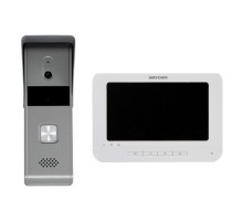 Комплект відеомофона Hikvision DS-KIS203T: відеодомофон 7" і відеопанель