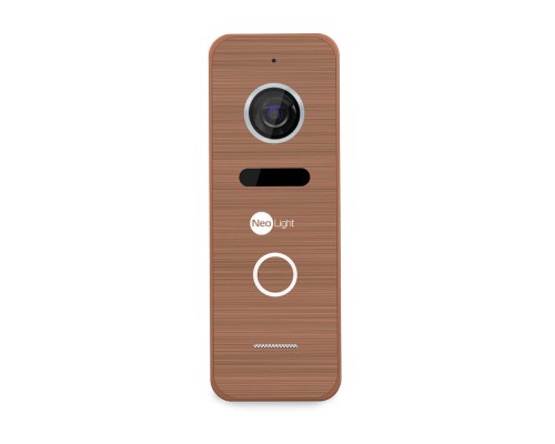 Комплект видеодомофона NeoKIT HD Pro Bronze: видеодомофон 7" с детектором движения и 2 Мп видеопанель