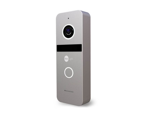 Комплект видеодомофона NeoKIT HD Pro WF Silver: видеодомофон 7" с Wi-Fi с детектором движения и 2 Мп видеопанель