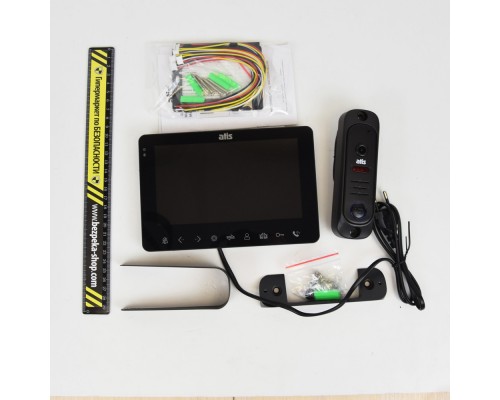 Комплект видеодомофона ATIS AD-780 B Kit box: видеодомофон 7" и видеопанель
