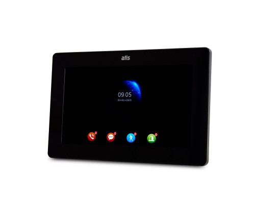 Комплект Wi-Fi видеодомофона 7" ATIS AD-770FHD/T-Black с поддержкой Tuya Smart + AT-400HD Black