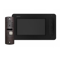 Комплект видеодомофона Arny AVD-4005 (черный/медный)