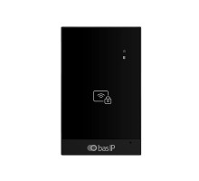 Зчитувач з контролером Bas-IP CR-02BD black з технологією UKEY