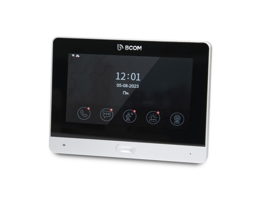 Wi-Fi відеодомофон 7" BCOM BD-760FHD/T Silver з підтримкою Tuya Smart