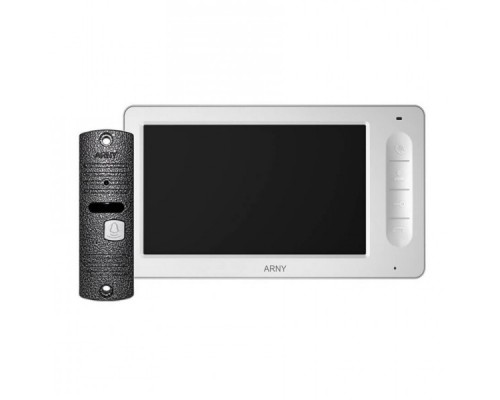 Комплект видеодомофона Arny AVD-7005 (белый/серый)