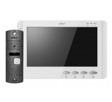 Комплект видеодомофона AVD-7905 Белый Серый