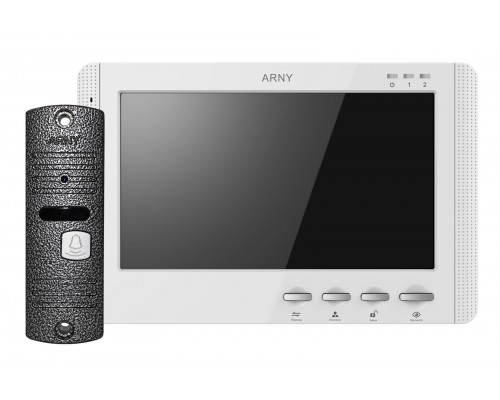 Комплект видеодомофона AVD-7905 Белый Серый