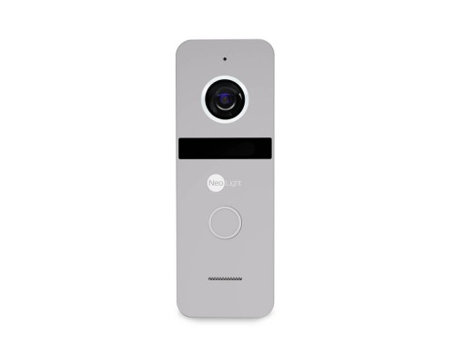 Комплект видеодомофона NeoKIT HD Pro Silver: видеодомофон 7" с детектором движения и 2 Мп видеопанель