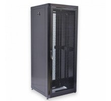 Шафа серверна CMS 45U 800 х 865 UA-MGSE4588MPB посилена з перфорованими дверима для мережевого обладнання
