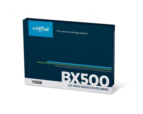 Твердотельный накопитель SSD 2.5" Crucial BX500 120GB SATA 3D TLC