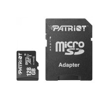 Карта пам‘ятi MicroSDXC 128GB UHS-I Class 10 Patriot LX + SD-adapter (PSF128GMCSDXC10)
