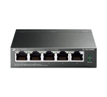PoE-комутатор TP-Link EasySmart TL-SG105PE гігабітний 5-портовий з 4 PoE+ портами керований