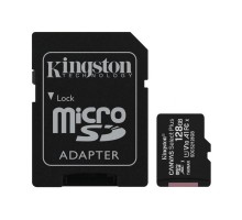 Карта пам'яті microSDXC Kingston 128GB Canvas Select Plus Class 10 UHS-I + SD-адаптер (SDCS2/128GB)