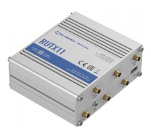 Беспроводной маршрутизатор Teltonika RUTX11 industrial, AC1200, BLE, 1xGE WAN, 3xGE LAN, 2xSIM