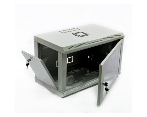 Шкаф серверный Hypernet 6U 600 x 500 x 373 UA-MGSWL65G для сетевого оборудования
