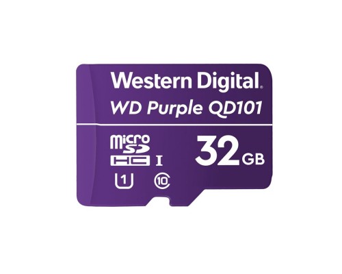 Карта пам'яті Western Digital MICRO SDXC 32GB UHS-I WDD032G1P0C WDC спеціалізована для відеоспостереження
