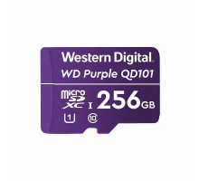 Карта памяти Western Digital MEMORY MICRO SDXC QD101 256GB UHS-I WDD256G1P0C WDC специализированная для видеонаблюдения