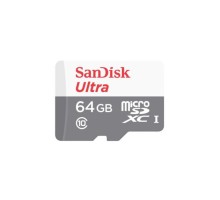 Карта памяти MICRO SDHC 64GB UHS-I/SDSQUNS-064G-GN3MN SANDISK
