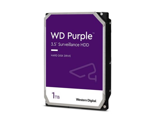 Жесткий диск 1TB Western Digital Purple WD11PURZ для видеонаблюдения