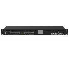 Маршрутизатор MikroTik RouterBOARD 2011UiAS 5xFE, 5xGE, 1xSFP, RouterOS L5, LCD panel, rack