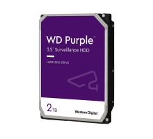 Жесткий диск 2TB Western Digital Purple WD23PURZ для видеонаблюдения