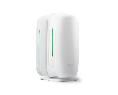 Комплект из двух Mesh Wi-Fi маршрутизаторов ZYXEL Multy M1 AX1800, WiFi6, 1xGE WAN , 3xGE LAN , Amazon Alexa, 2шт (WSM20-EU0201F)