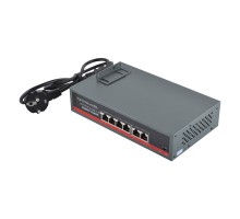 PoE-коммутатор FoxGate S5804P-E2 CCTV 4-портовый неуправляемый