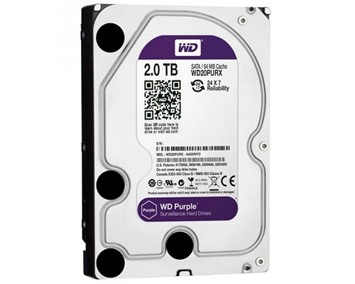 Жорсткий диск Western Digital Purple 2TB WD20PURX