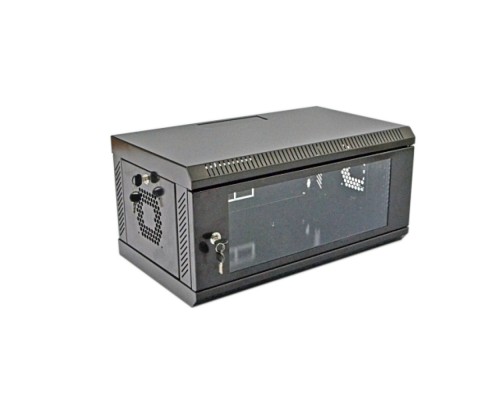 Шкаф серверный CMS 4U 600 х 350 х 284 UA-MGSWA435B для сетевого оборудования