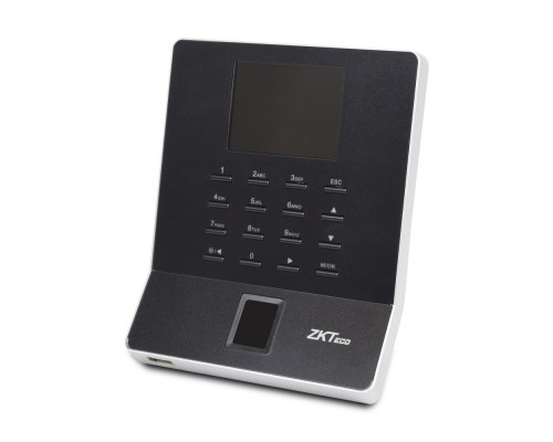 Биометрический терминал ZKTeco WL20 black со считывателем отпечатка пальца с Wi-Fi