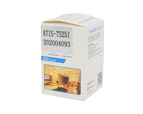 Розумна Wi-Fi розетка ATIS-TS251