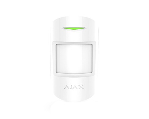 Бездротовий датчик руху Ajax MotionProtect Plus white з мікрохвильовим сенсором