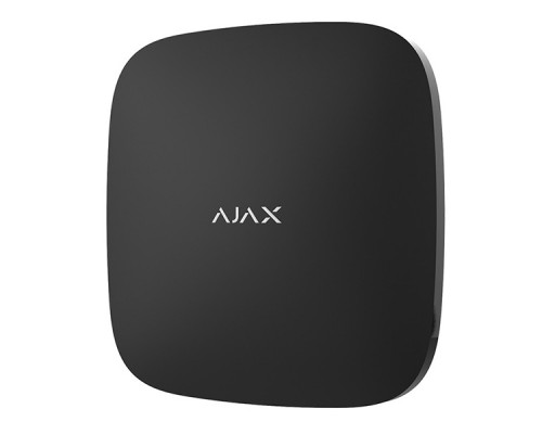 Інтелектуальна централь Ajax Hub Plus black з підтримкою 2 SIM-карт і Wi-Fi