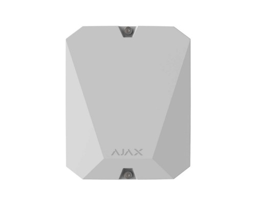 Модуль інтеграції Ajax MultiTransmitter white сторонніх дротових пристроїв в Ajax
