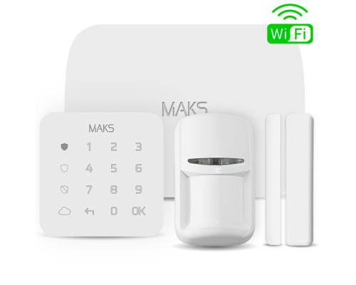 Комплект беспроводной охранной сигнализации MAKS PRO Wi-Fi
