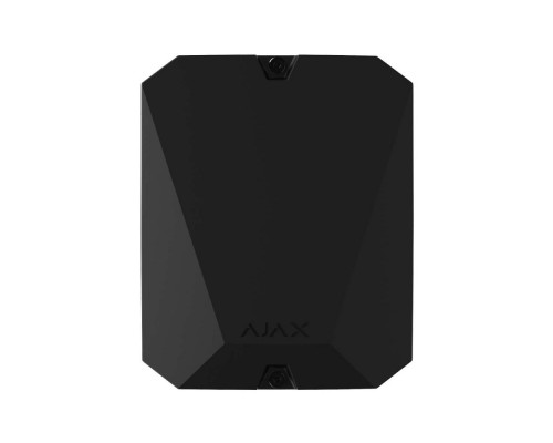 Модуль интеграции Ajax MultiTransmitter black сторонних проводных устройств в Ajax