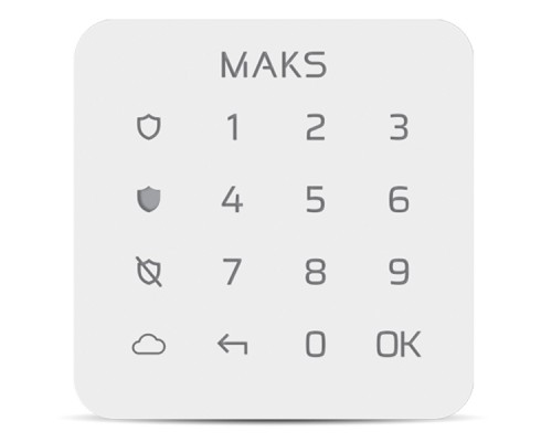 Беcпроводная клавиатура MAKS Keypad mini