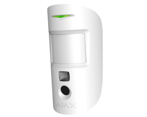 Беспроводной датчик движения Ajax MotionProtect Camera white с фотокамерой для подтверждения тревог