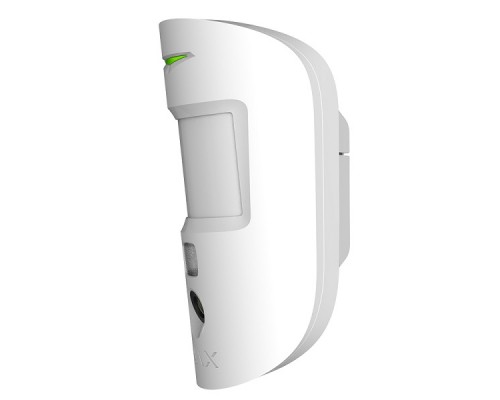 Бездротовий датчик руху Ajax MotionCam white з фотокамерою для підтвердження тривог