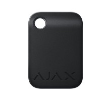 Защищенный бесконтактный брелок Ajax Tag black (комплект 10 шт.) для клавиатуры KeyPad Plus