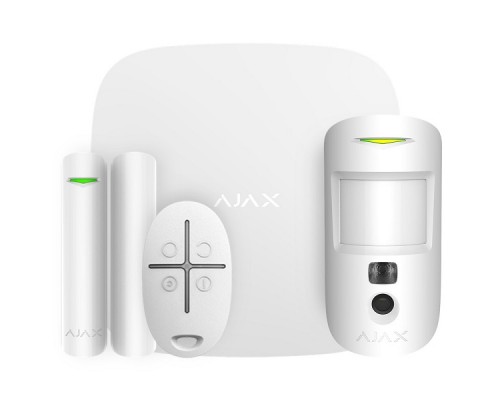 Комплект сигнализации Ajax StarterKit Cam white