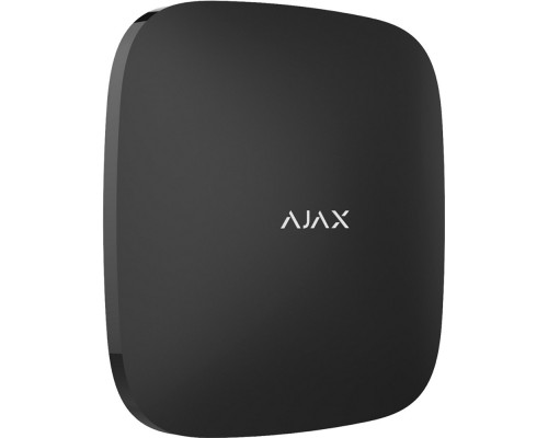 Інтелектуальний ретранслятор сигналу Ajax ReX 2 (8EU) black з фотоверіфікацією тривог